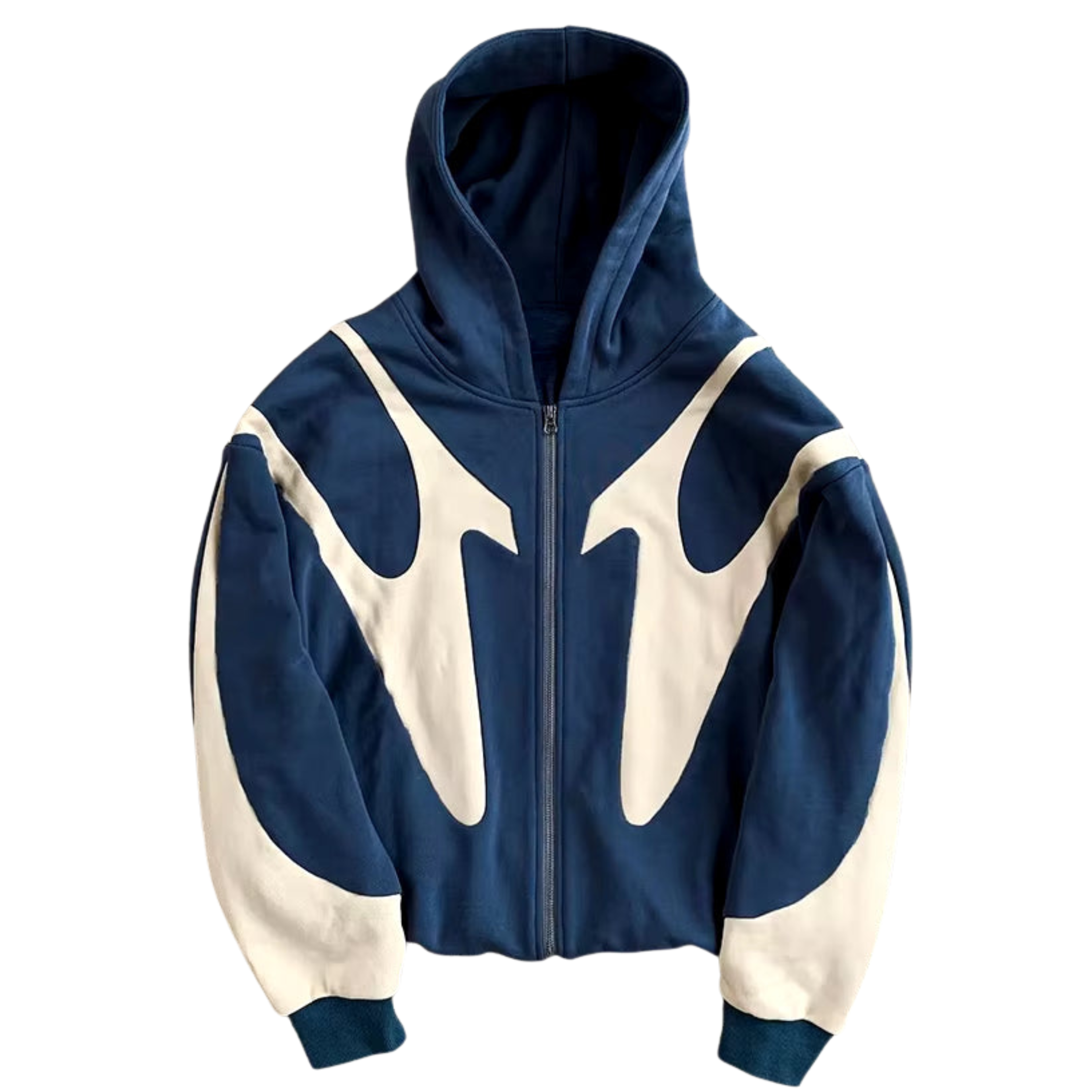 American Retro Letter Printed Devil Pattern Hoodie Y2K Harajuku Casual Couple Zipper Hoodies Sweatshirt Fashion Street Clothing