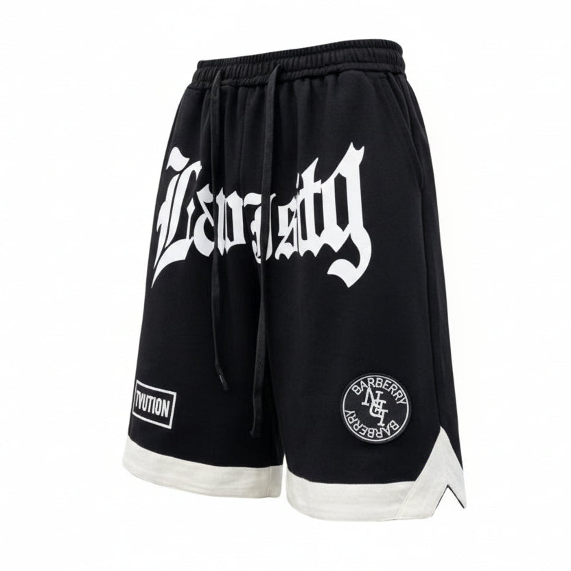 Summer Men'S Sports Shorts Korean High Street Hip-Hop Red Shorts Streetwear Pants Casual Men'S Clothing Basketball Shorts New