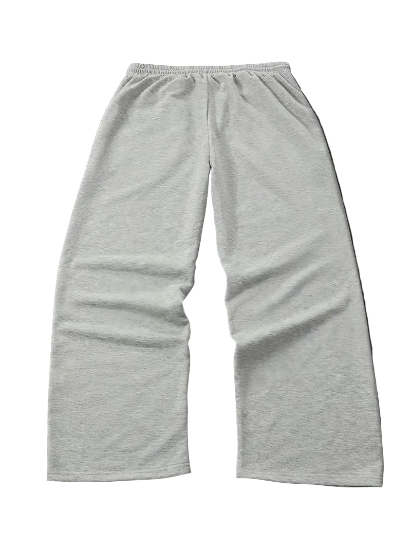 Y2K Hip-Hop Style Drawstring Loose Casual Sports Pants, Men'S Autumn and Winter Pure Cotton Warm and Comfortable Casual Pants